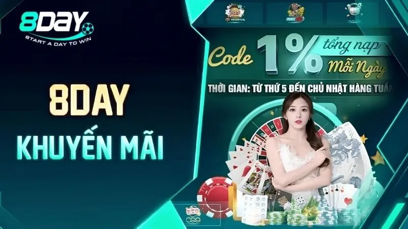 Khuyến mãi 8DAY
